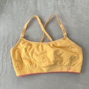 Champion Mustard Yellow Sports Bra